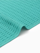 Кухонное полотенце «Доляна», зелёное, 35×60 см, 100% хлопок, крупная вафля 220 г/м² - Фото 5