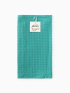 Кухонное полотенце «Доляна», зелёное, 35×60 см, 100% хлопок, крупная вафля 220 г/м² - Фото 9