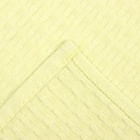 Кухонное полотенце «Доляна», жёлтое, 35×60 см, 100% хлопок, крупная вафля 220 г/м² - Фото 6