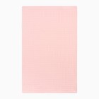 Кухонное полотенце «Доляна», розовое, 35×60 см, 100% хлопок, крупная вафля 220 г/м² - Фото 2
