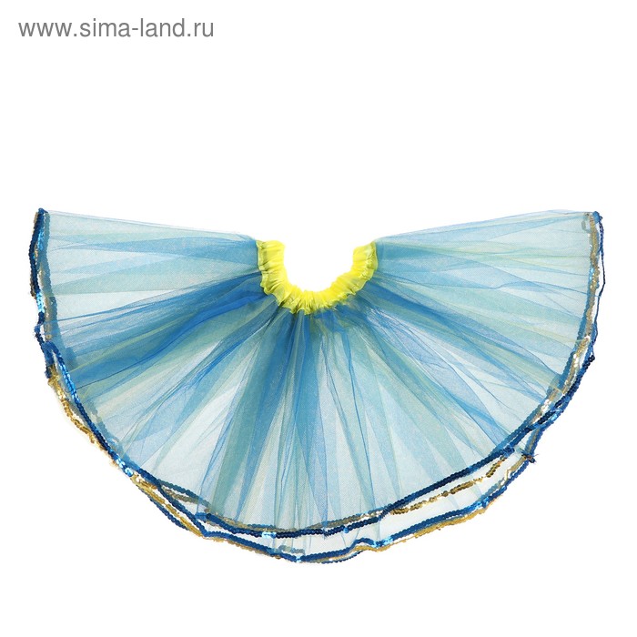 Карнавальная юбка «Модница», с пайетками, трёхслойная - Фото 1