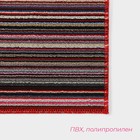 Коврик влаговпитывающий придверный Доляна «Страйпс», 34×54 см, цвет бордовый - Фото 2