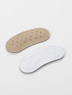 Пяткоудерживатели для обуви, на клеевой основе, дышащие, 10×4 см, пара, бежевые - Фото 2