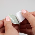 Пяткоудерживатели для обуви, массажные, на клеевой основе, силиконовые, 9,5 × 3 см, пара, цвет бежевый - Фото 4