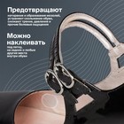 Вкладыши для обуви, на клеевой основе, силиконовые, 6 шт., прозрачные - Фото 3