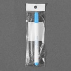 Маркер для ткани, водорастворимый, 14 см, голубой - Фото 5