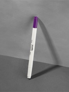 Маркер для ткани двусторонний, 16 см, самоисчезающий, удалитель чернил, фиолетовый, белый - Фото 1