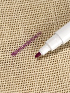 Маркер для ткани двусторонний, 16 см, самоисчезающий, удалитель чернил, фиолетовый, белый - Фото 3