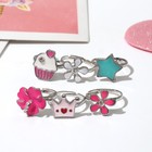 Кольцо Выбражулька «Только для девочек», безразмерное, фасовка 36 шт., форма МИКС, цвет МИКС - Фото 8