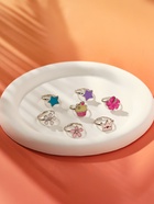 Кольцо Выбражулька «Только для девочек», безразмерное, фасовка 36 шт., форма МИКС, цвет МИКС - Фото 4