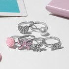 Кольцо «Выбражулька. Любовь», форма МИКС, цвет МИКС, безразмерное - Фото 5