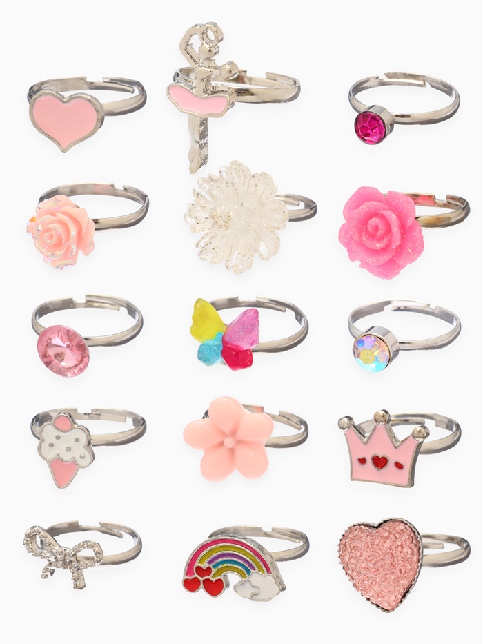 Кольцо «Выбражулька. Пинк», форма МИКС, МИКС, безразмерное