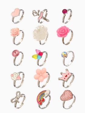 Кольцо Выбражулька «Пинк», форма МИКС, МИКС, безразмерное 4454902