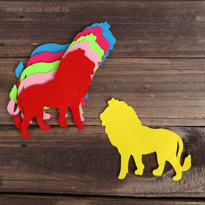 Набор EVA фигур «Лев», 2 шт., цвета МИКС