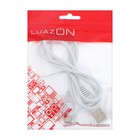 Кабель LuazON, Type-C - USB, 1 А, 1 м, белый - Фото 3