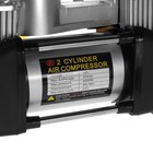 Компрессор, двухпоршневой, автомобильный 12 В, 85 л/мин, сумка, серебристый - Фото 3