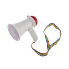 Громкоговоритель ручной мегафон, 5W, 200 метров, модель Rad-05, 2 режима, красно-белый - Фото 1