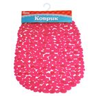 SPA-коврик для ванны на присосках «Розовая галька», 33×63 см - Фото 3