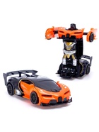 Робот радиоуправляемый «Спорткар», трансформируется, работает от батареек, цвета МИКС - Фото 5