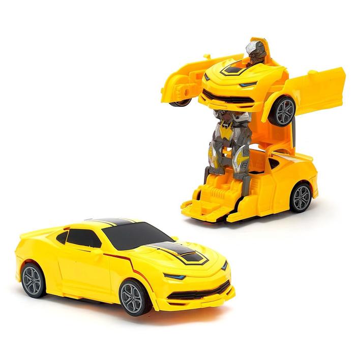 Набор роботов радиоуправляемых «Битва автоботов», трансформируется, работает от батареек, МИКС 46131