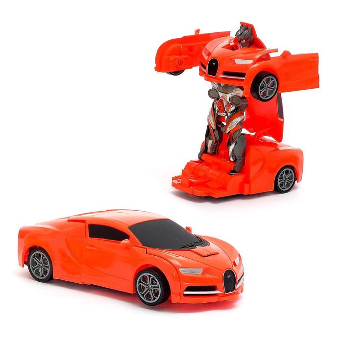 Набор роботов радиоуправляемых «Битва автоботов», трансформируется, работает от батареек, МИКС 46131