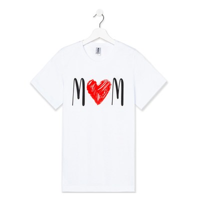 Футболка женская KAFTAN "Love mom", белый, р. 48