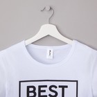 Футболка женская KAFTAN "Best", белый, р. 42 4495651 - фото 16252226