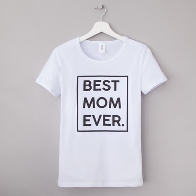 Футболка женская KAFTAN "Best", белый, р. 50