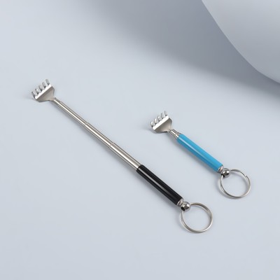 Массажёр - чесалка «Мини», с раздвижной ручкой, 8/16 см, цвет МИКС