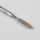 Шабер двусторонний, лопатка прямая, 11,8 см, цвет серебристый - Фото 2