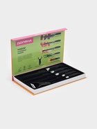 Набор кухонных принадлежностей Доляна «Супер-блек», 6 предметов: ножи 19 см, 23 см, 32 см, 32 см, керамическая овощечистка, 32×4 см, чёрный - Фото 6