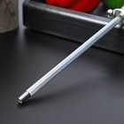 Мусат Доляна «Металлик», 29 см, круглое сечение, серебристый - Фото 2