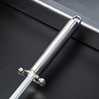 Мусат Доляна «Металлик», 29 см, круглое сечение, серебристый - Фото 3