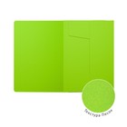Папка на резинках А5+ пластиковая Erich Krause Neon, зелёная - Фото 2