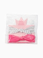 Повязки на голову для девочки «Крошка Я. Полоска», 2 шт., размер 46-48, розовая, серая - фото 68042548