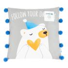 Наволочка декоративная Этель «Мишка» 40×40 см, 100% полиэстер - Фото 4