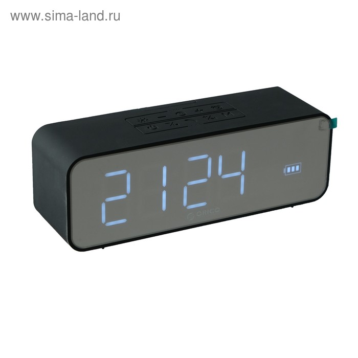 Портативная колонка Orico SOUNDPLUS-C1-BK, BT+EDR, 10 Вт, 2000 мАч, будильник, громкая связь - Фото 1