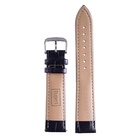 Ремешок для часов «Соломон», 22 мм, натуральная кожа, длина 20 см, чёрный с тиснением - Фото 7