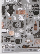 Бумага упаковочная крафт «Для него», 50×70 см - Фото 5