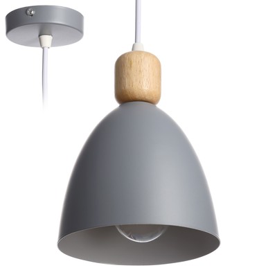 Светильник BayerLux «Колпак» 1×40 Вт E27 серый 14×14×100 см