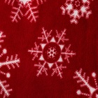 Плед «Этель. Снежинки», 180×200 см, корал-флис - Фото 4