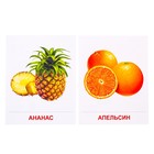 Демонстрационные картинки «Фрукты» 16 шт., 17.3×22 см 4657003