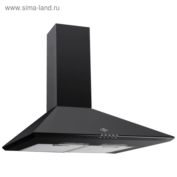 Вытяжка MBS LAURUS 160 BLACK, купольная, 450 м3/ч, 3 скорости, 60 см, чёрная - Фото 1