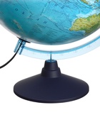 Интерактивный глобус физико-политический, диаметр 320 мм, с подсветкой - Фото 2