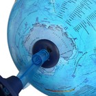 Интерактивный глобус физико-политический рельефный, диаметр 250 мм, с подсветкой от батареек, с очками - Фото 5