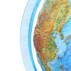 Глобус физико-политический рельефный «Классик Евро», диаметр 210 мм, с подсветкой от батареек - Фото 3