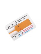 Толщиномер протектора шин, 0-20 мм - фото 809331684