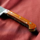 Нож Пчак Шархон - текстолит олово чирчик (11-12 см) - Фото 3