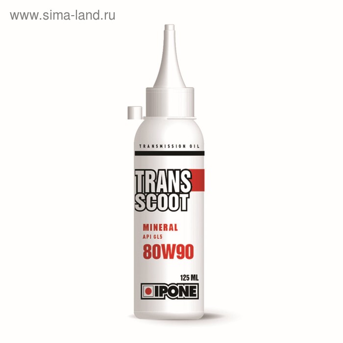 Трансмиссионное масло IPONE TRANSCOOT DOSE, 80W90, 125мл - Фото 1