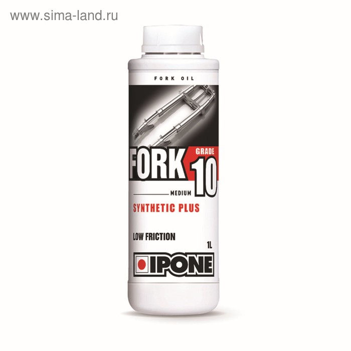 Гидравлическое масло IPONE FORK 10, 10W, 1л - Фото 1